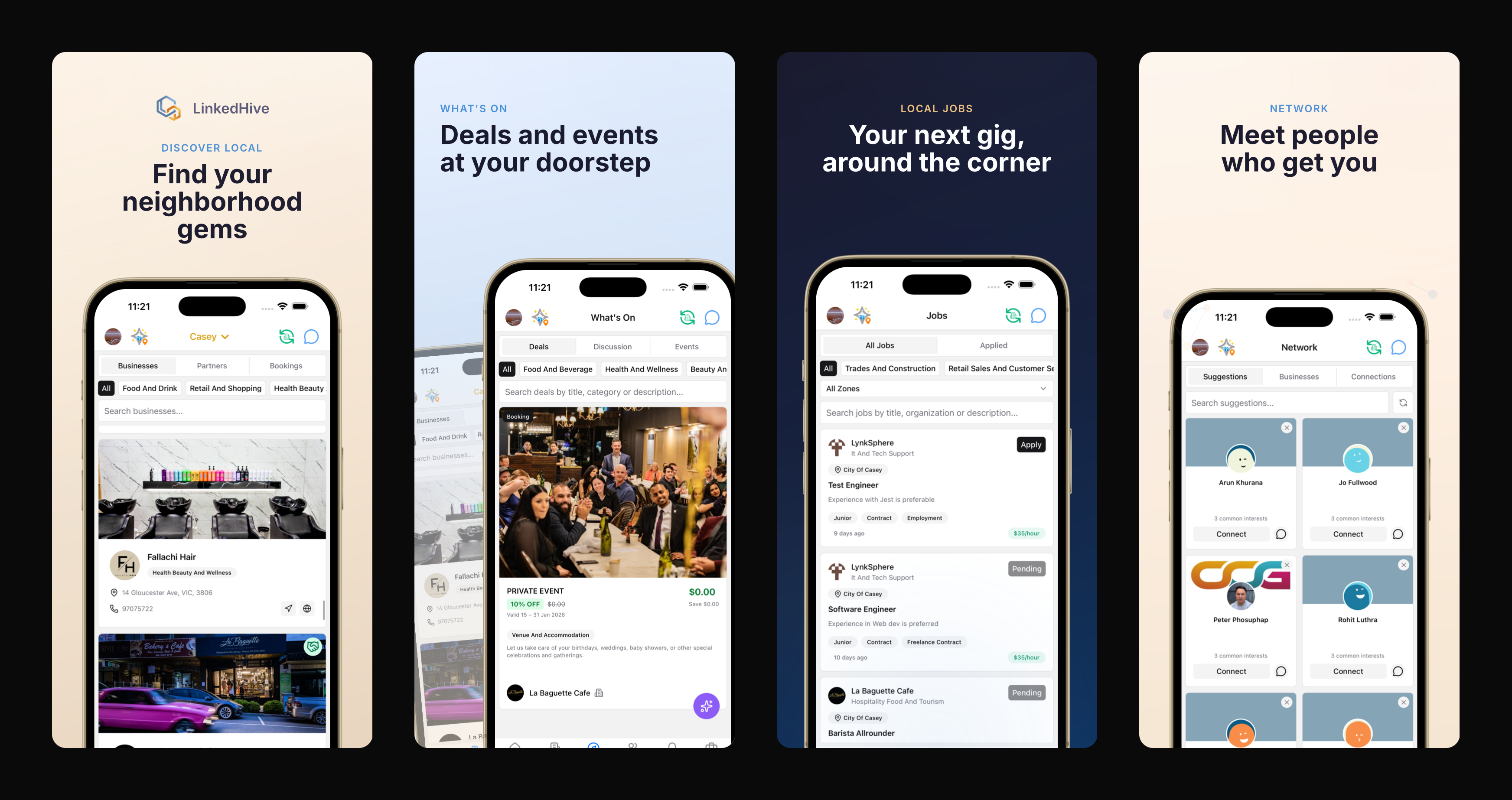 LinkedHive Businesses
